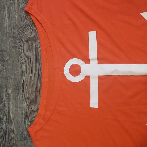 NWOT Scoop Neck oversized  shirt sz M - Picture 3 of 3